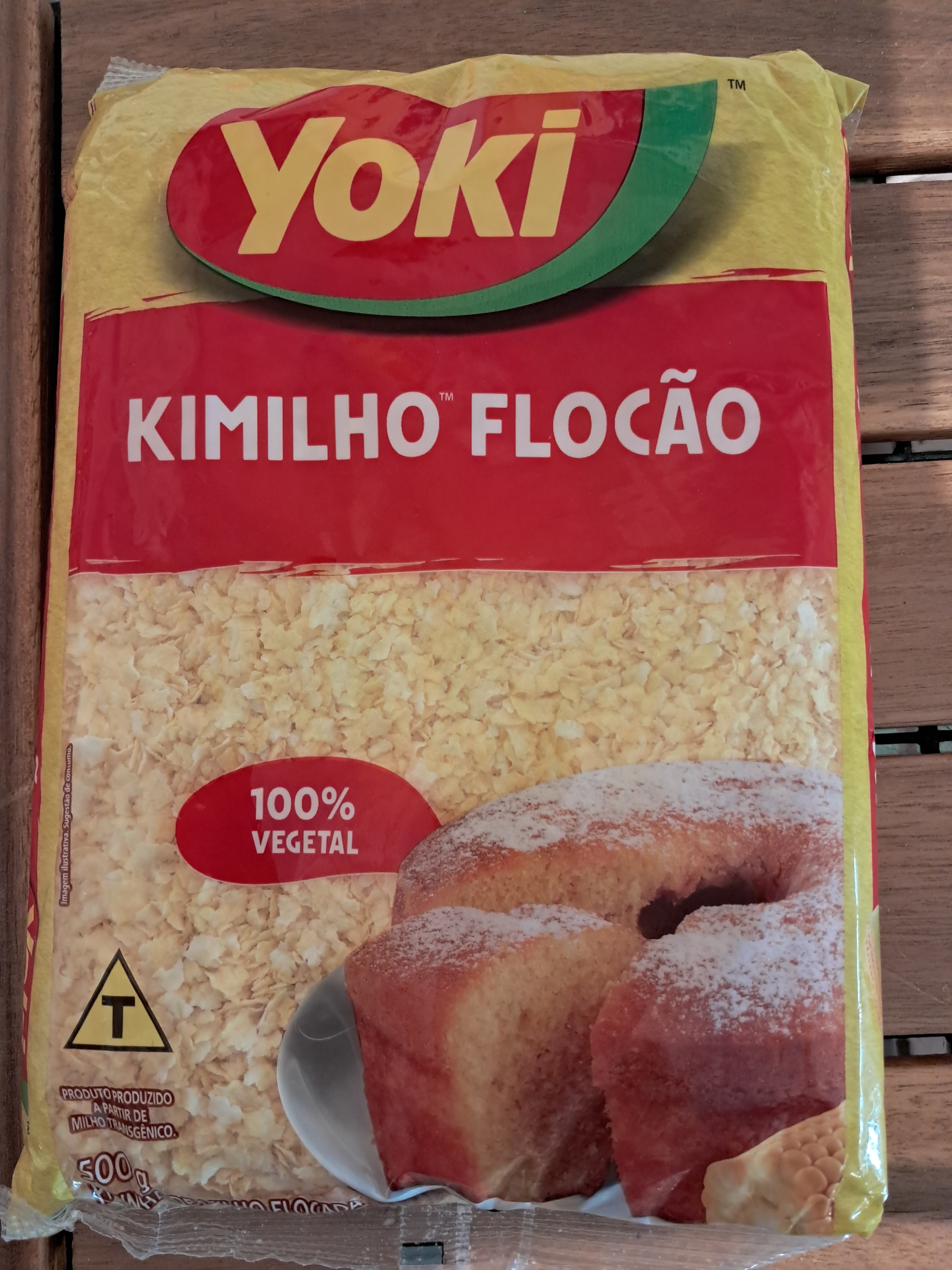 Fiocchi di mais (Farinha de Milho Kimilho Flocão) - YOKI - 500g