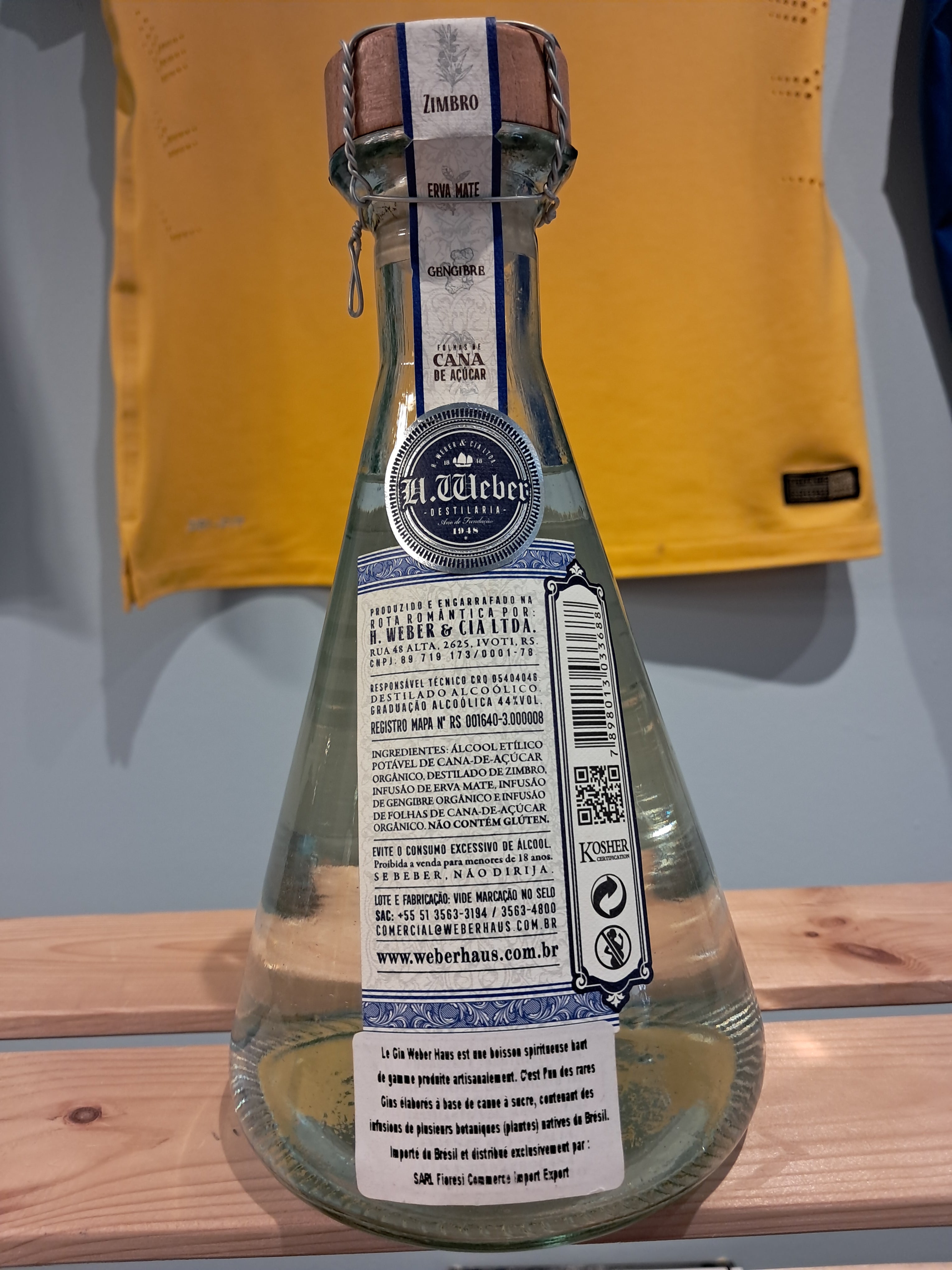 Artisanal Dry Gin (Artisanal Dry Gin) - WEBER HAUS - 700ml