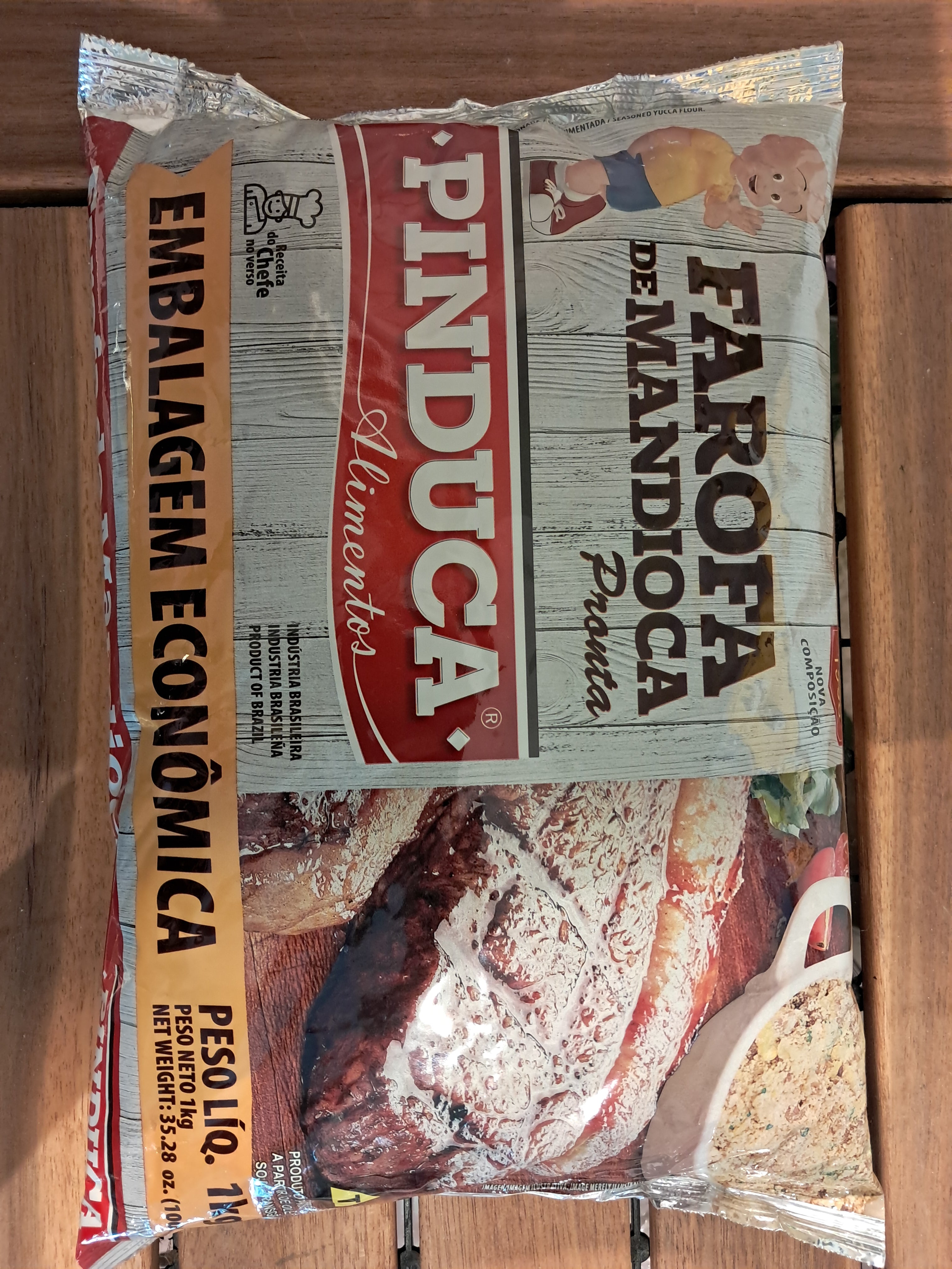 Farina di manioca condita (Farofa di Mandioca Tradizionale) - PINDUCA - 1kg