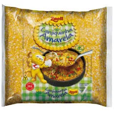 Broken dry corn "Hominy" (Yellow Canjiquinha) - ZAELI - 500g
