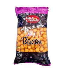 Snack saveur Bacon (Salgadinho sabor Bacon) - VALE DO PRATA - 120g