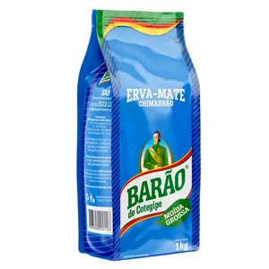 Erva Mate para Chimarrão Moída Grossa - BARÃO - 1kg