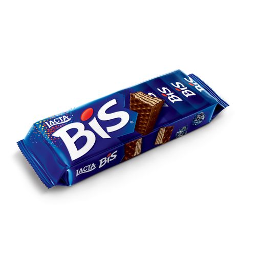 Traditional BIS Chocolate (Gaufrettes chocolat brésilien au lait - BIS) - LACTA - 100.8g
