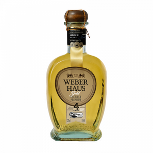 Cachaça Premium Gold Orgânica 4 Anos (Cachaça Artisanale Premium Gold BIO) - WEBER HAUS - 700ml