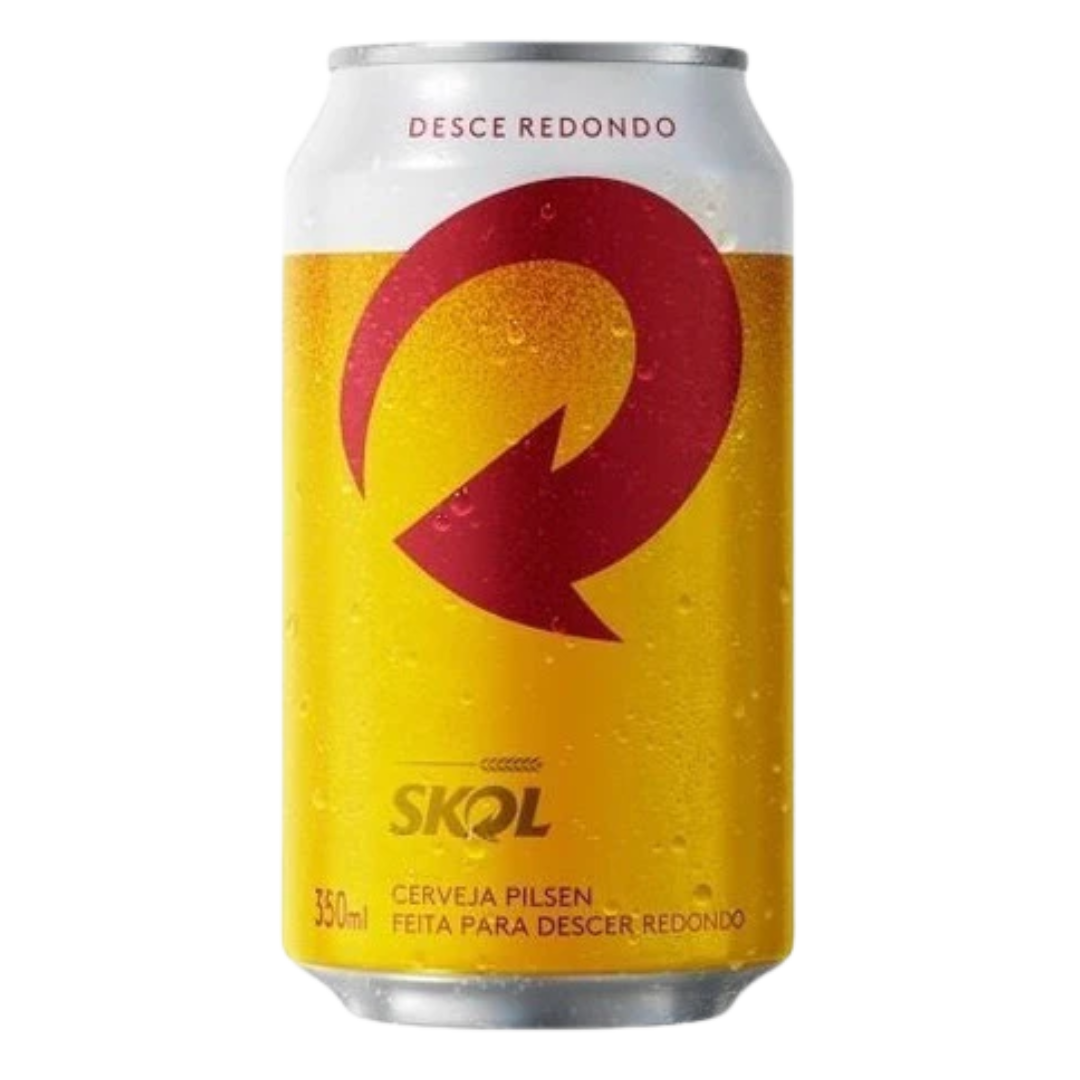 Cerveja SKOL (Bière brésilienne traditionnelle) - 350ml - Mon Petit Brésil