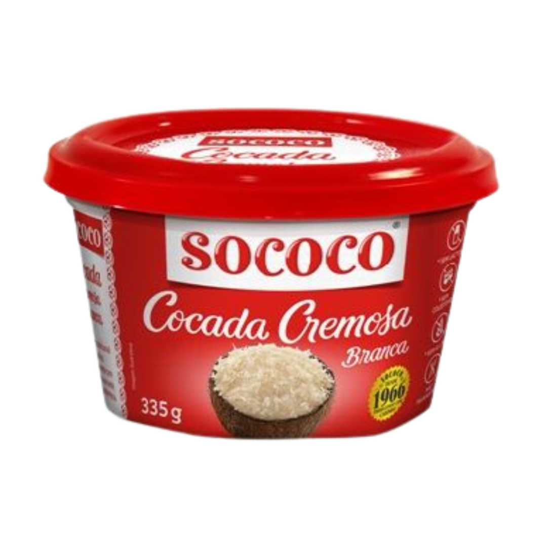 Cocada Branca Cremosa (Dessert à la Noix de Coco) - SOCOCO - 335g - Mon Petit Brésil