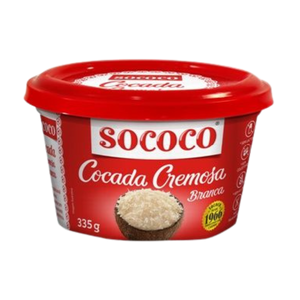 Dessert à la Noix de Coco (Cocada Branca Cremosa) - SOCOCO - 335g