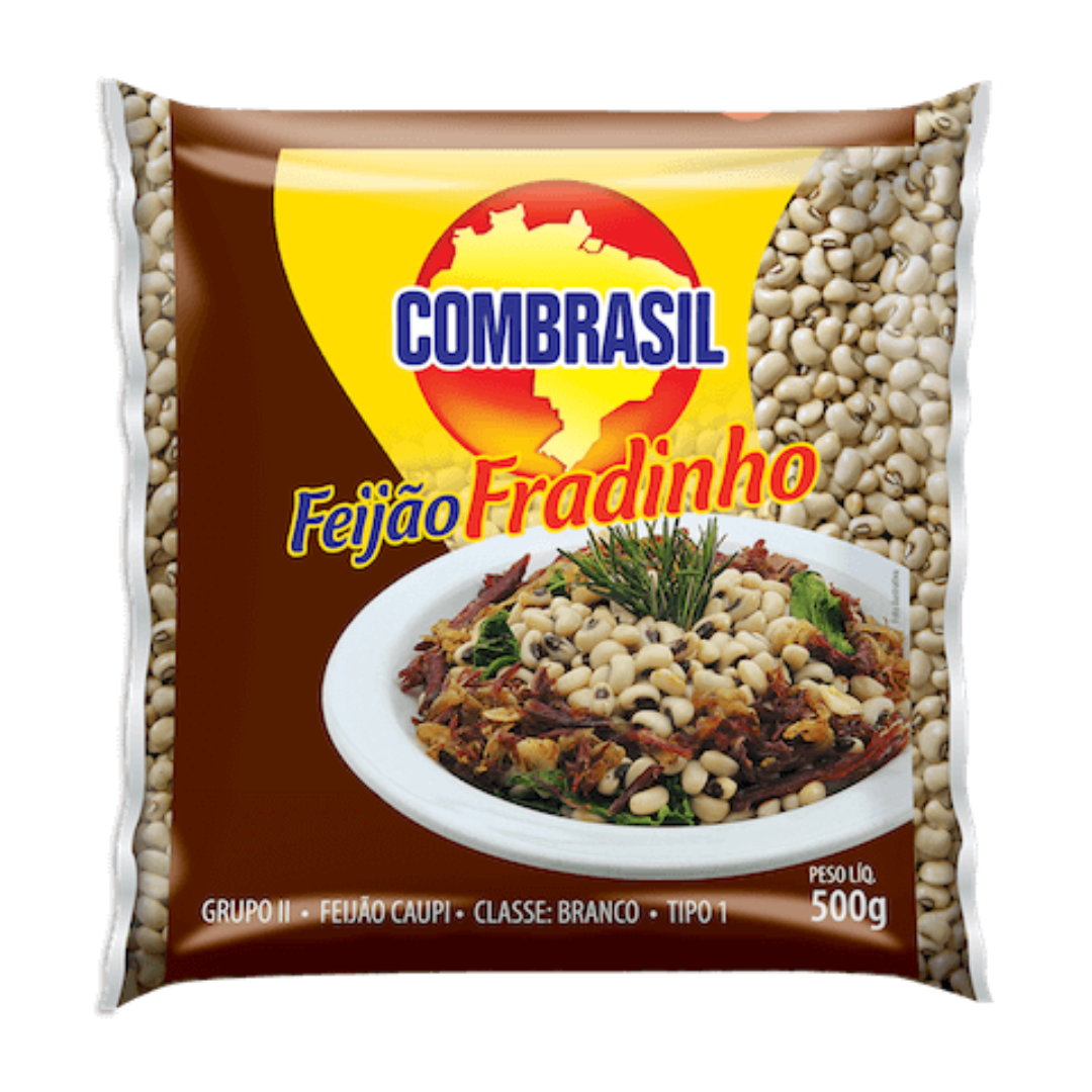 Haricots à œil noir (Feijão Fradinho - Feijão de Corda) - COMBRASIL - 500g