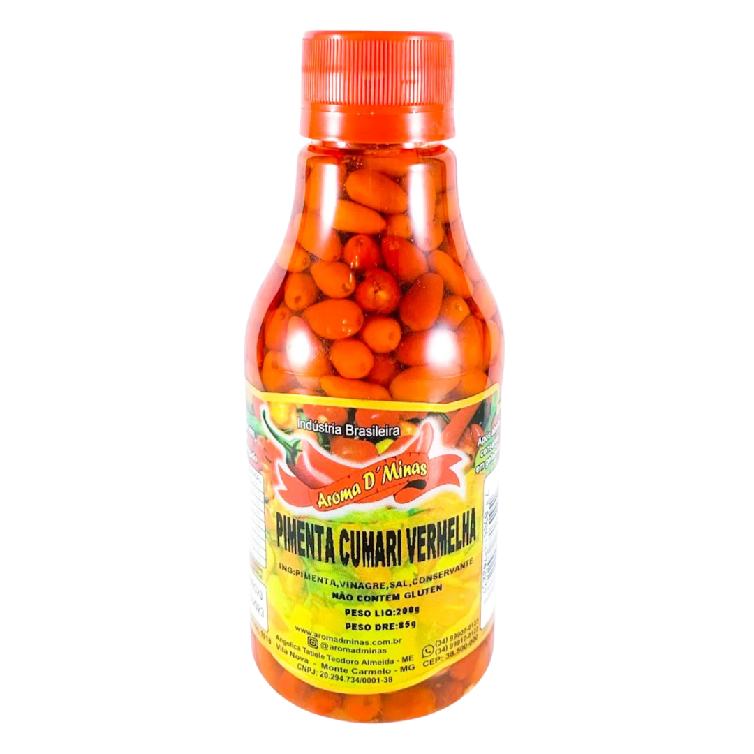Pimenta Cumari Vermelha - AROMA DE MINAS - 85g - Mon Petit Brésil