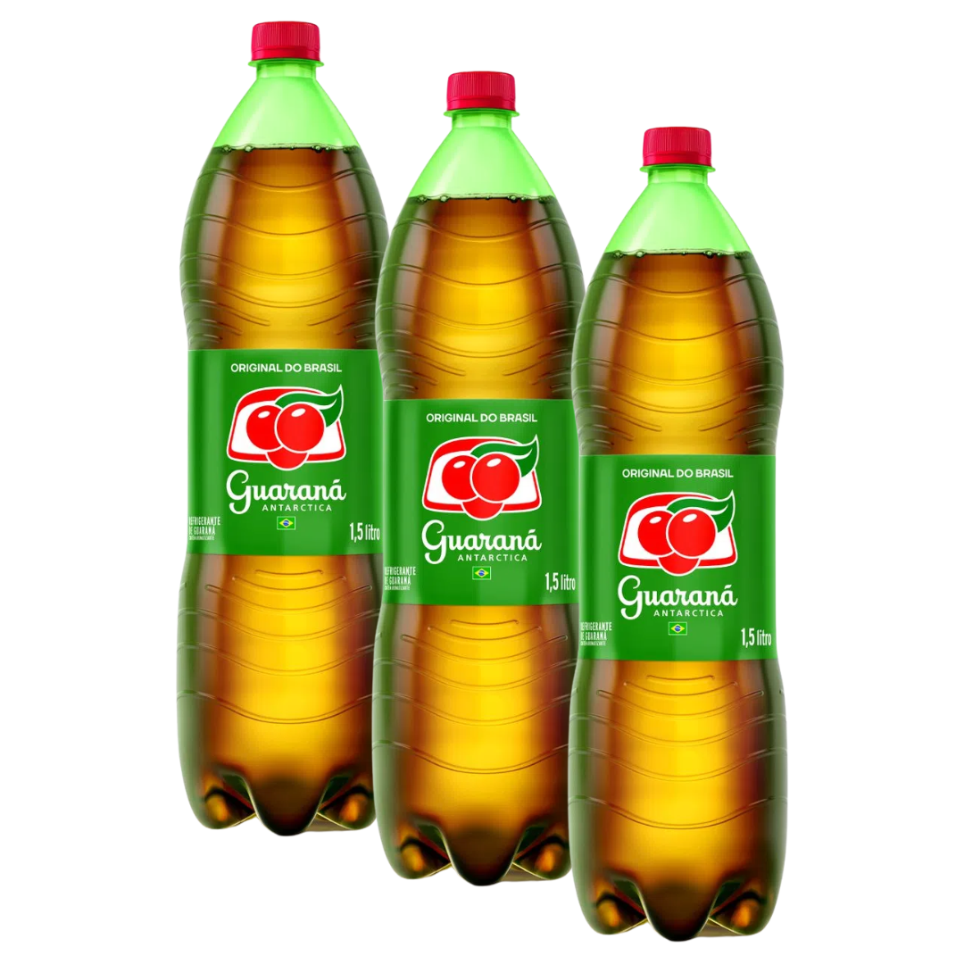 Combo - Guaraná Antarctica - 1,5L - Compre 3 unidades e ganhe 10% de desconto