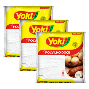 Combo - Polvilho Doce YOKI - 500g - Compre 3 unidades e ganhe 10% de desconto