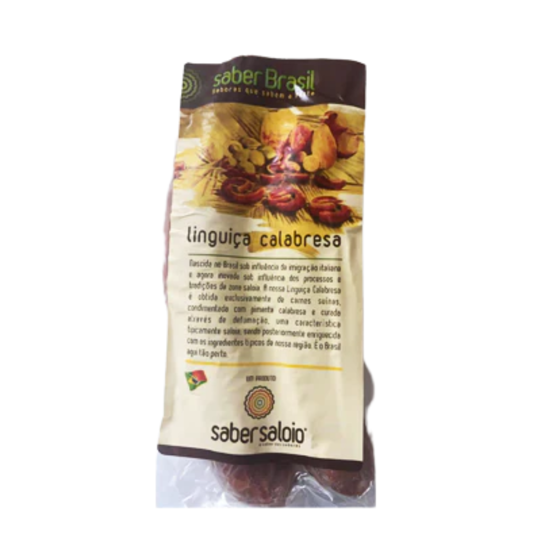 Calabrese Sausage (Saucisses calabraises) - SABER BRASIL - Between 300g and 349g