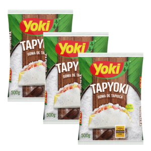 Combo - Tapioca Hidratada Tapyoki YOKI - 500g - Compre 3 unidades e ganhe 10% de desconto
