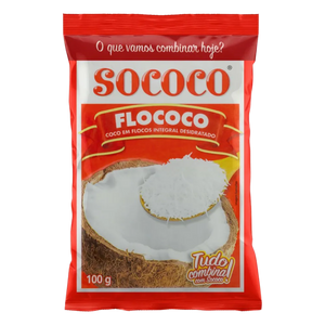 Noix de Coco Flocon (Coco Ralado Flocado) - SOCOCO - 100g