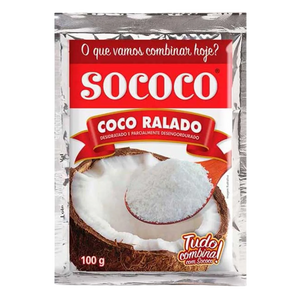 Coco Ralado (Noix de Coco Râpée) - SOCOCO - 100g