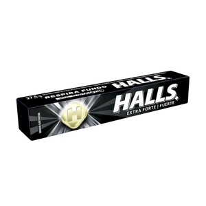 Bala Extra Forte (HALLS bonbons Noir) - HALLS - 28g