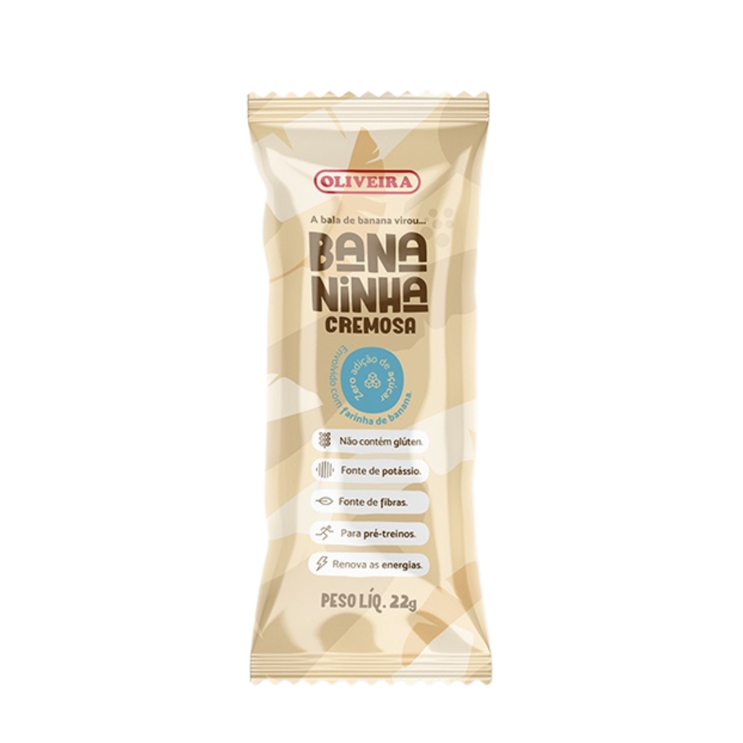 Bananinha crémeuse zéro sucre - OLIVEIRA - unité