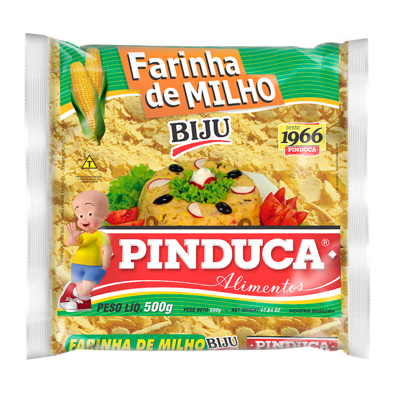 Farinha de Milho Biju - PINDUCA - 500g - Mon Petit Brésil