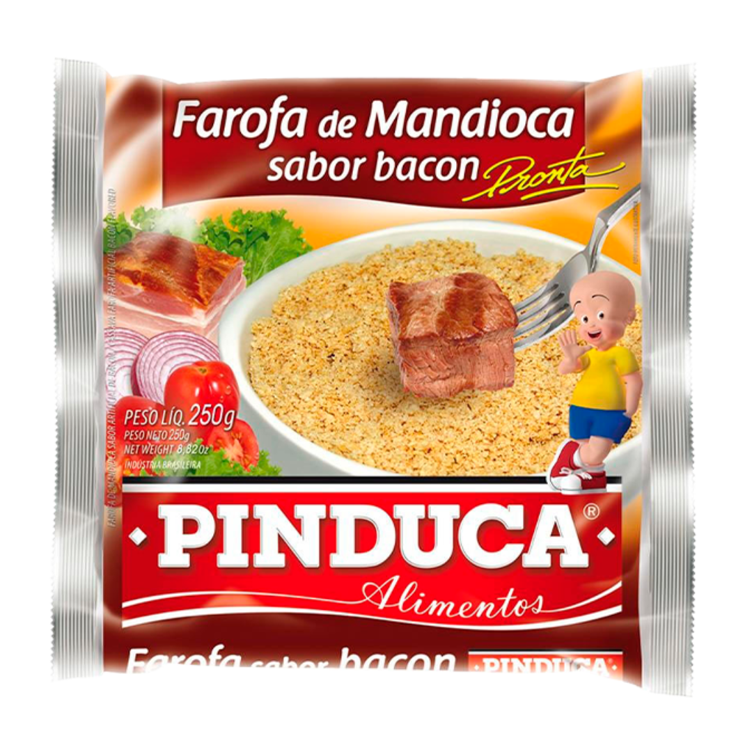Farofa de Mandioca Bacon - PINDUCA - 250g - Mon Petit Brésil
