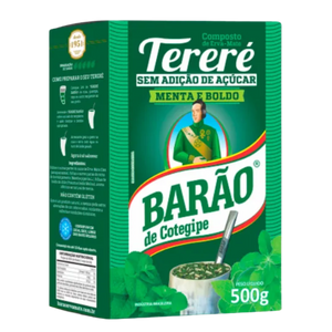 Erva Mate para Tereré Menta e Boldo - BARÃO - 500g