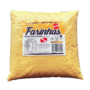 Farinha D’Água Amarela Grossa - Farinha de Puba (Farine d'Eau Jaune Épaisse) - IGUARIAS DO NORTE - 1kg