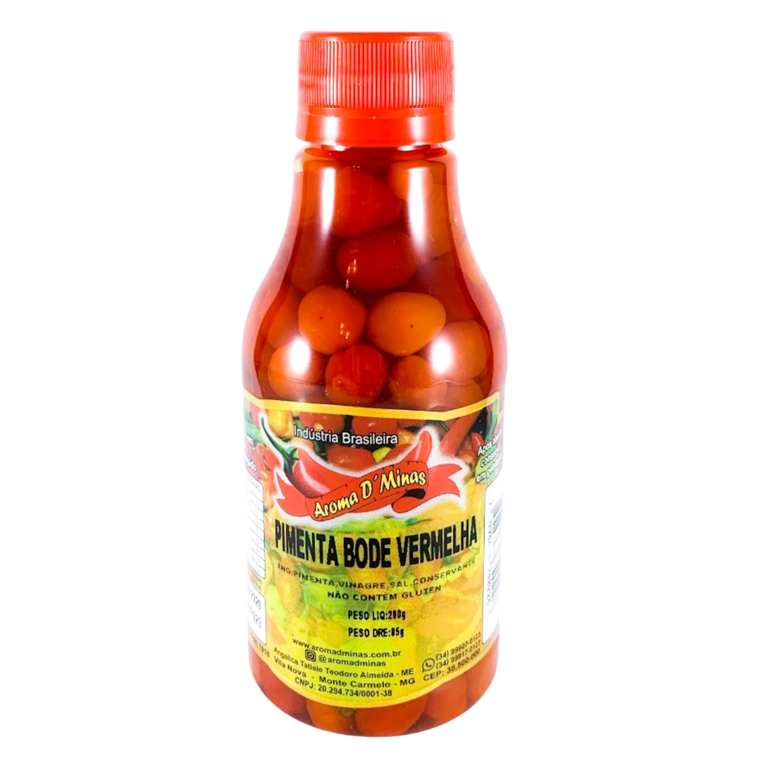 Pimenta Bode Vermelha - AROMA DE MINAS - 85g - Mon Petit Brésil