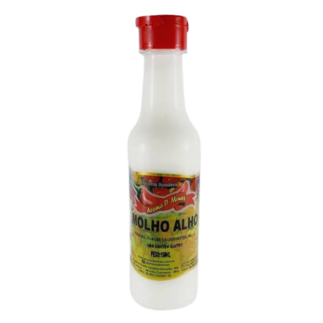 Molho de Alho - AROMA DE MINAS - 150ml - Mon Petit Brésil