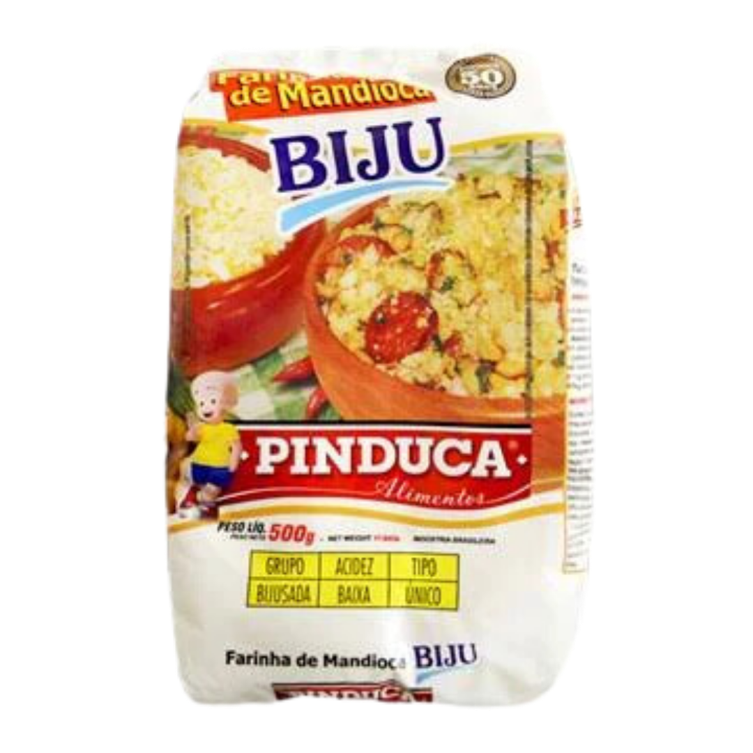 Farinha de Mandioca Biju - PINDUCA - 500g - Mon Petit Brésil