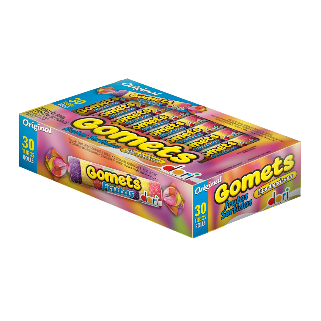 Bonbons gommeux aux fruits (Gomets Fruits Assortis) - DORI - 960 g