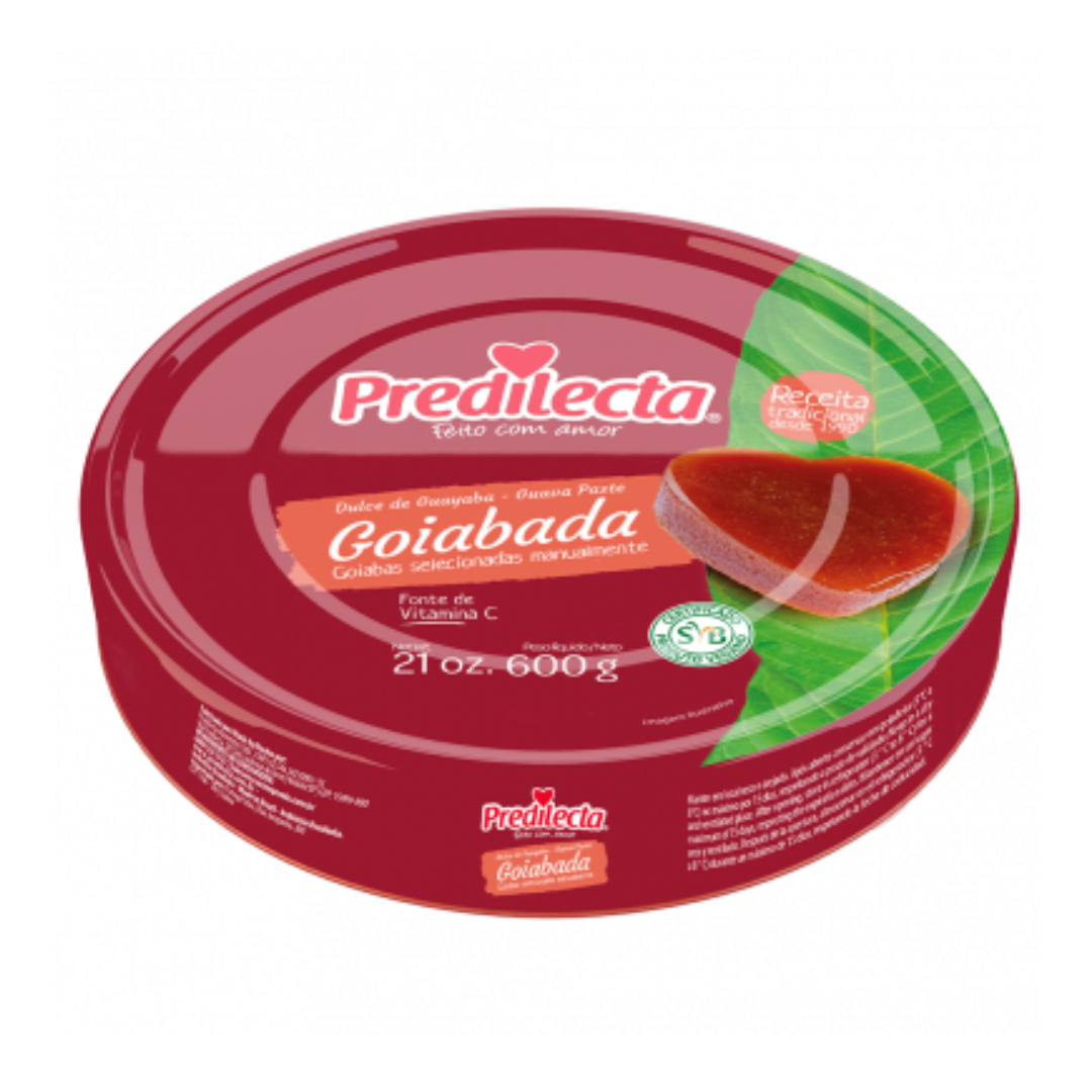 Pâte de Fruit à la Goyave en boîte (Goiabada Lata) - PREDILECTA - 600g