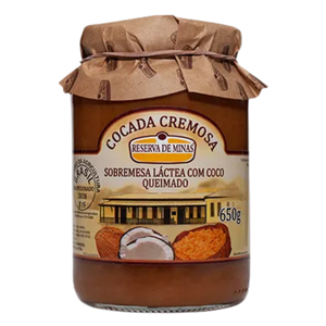 Cocada Cremosa Morena (Dessert à la Noix de Coco Brûlée) - RESERVA DE MINAS - 650g