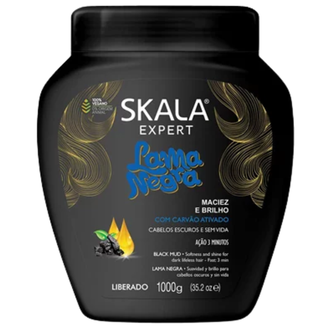 Cream for Dark Hair (Black Mud Hair Cream) - SKALA - 1kg
