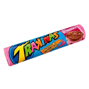 Biscuits Fourrés fraise (Bolacha Trakinas Morango) - NABISCO - 126g
