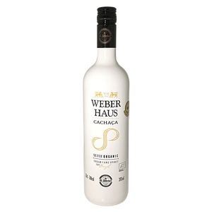 Cachaça Artesanal Silver N°8 Orgânica (Cachaça Artisanale N°8 Silver BIO) - WEBER HAUS - 700ml
