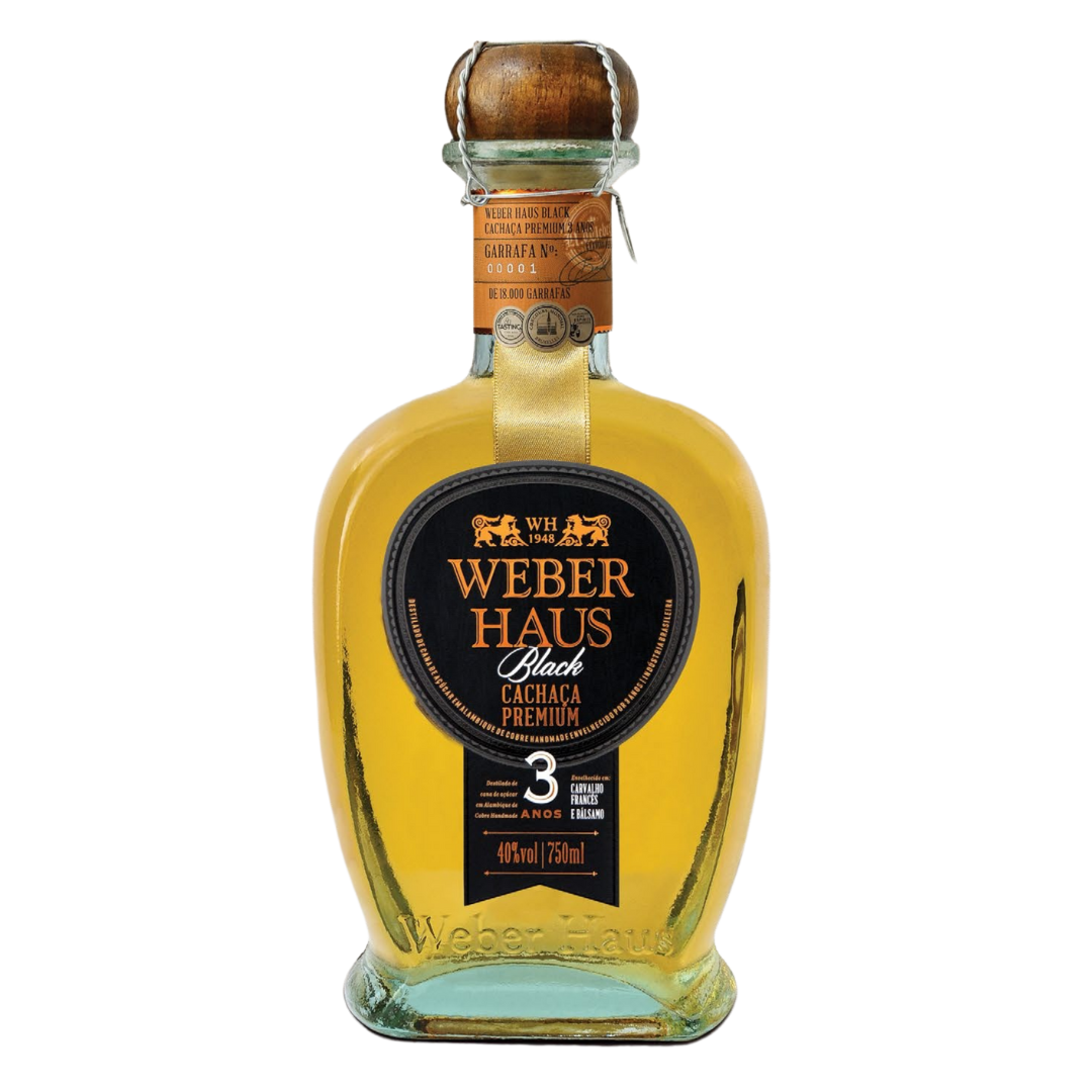 Cachaça Artigianale Premium Black (Cachaça Artigianale Premium Black) - WEBER HAUS - 700ml
