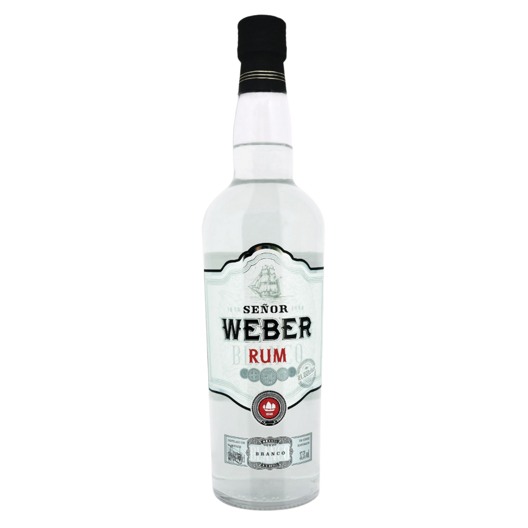 Rhum Silver Señor Weber (Rhum Brésilien Silver Señor Weber) - WEBER HAUS - 700ml