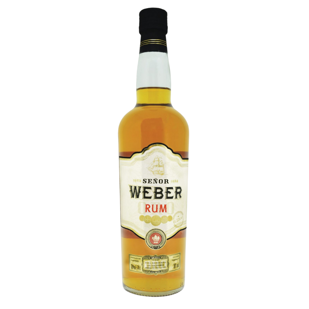 Rhum Gold Señor Weber (Rhum Brésilien Gold Señor Weber) - WEBER HAUS - 700ml