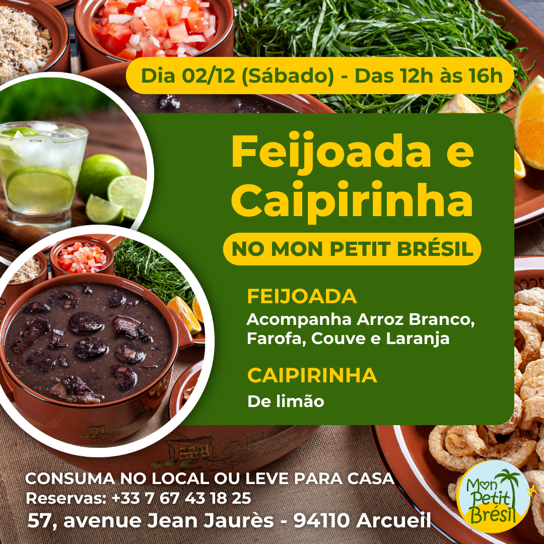 02/12/23 - Feijoada e Caipirinha