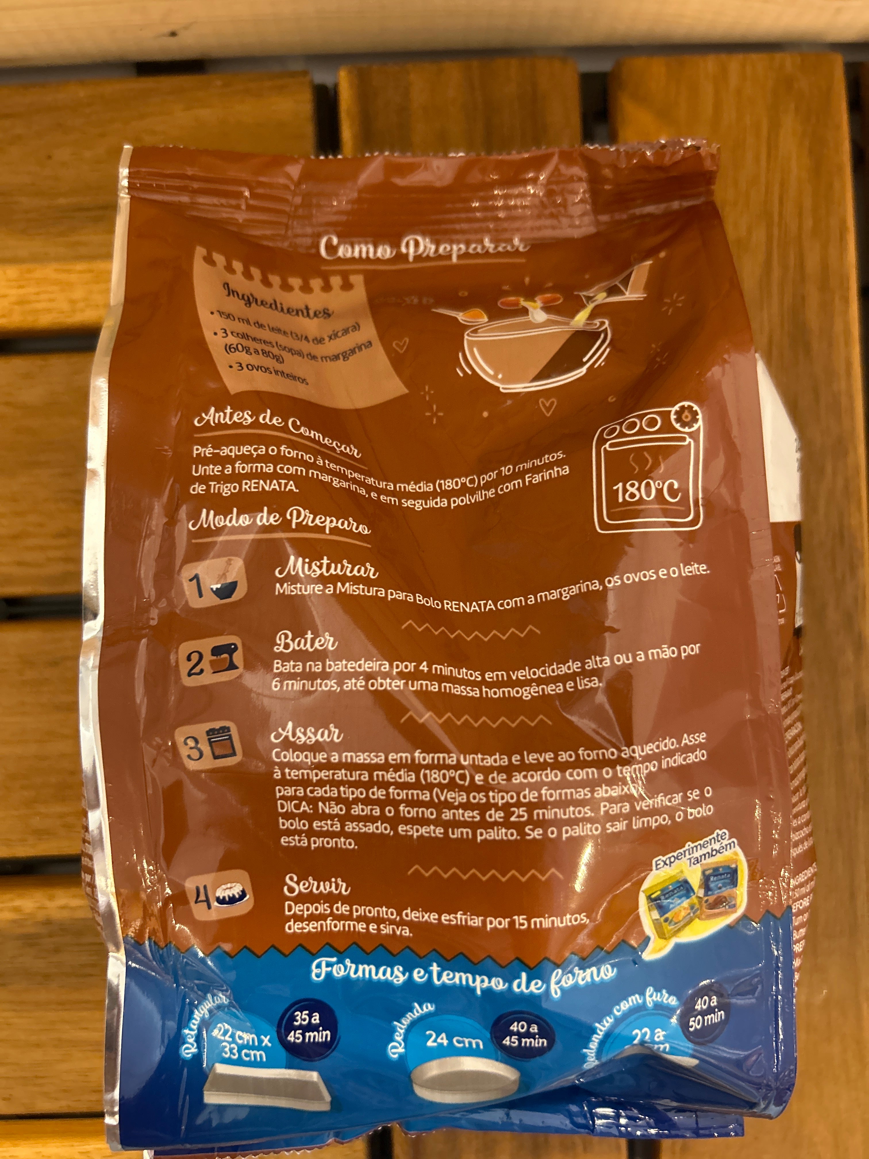 Chocolate Cake Preparation (Chocolate Cake Mix) - RENATA - 400g