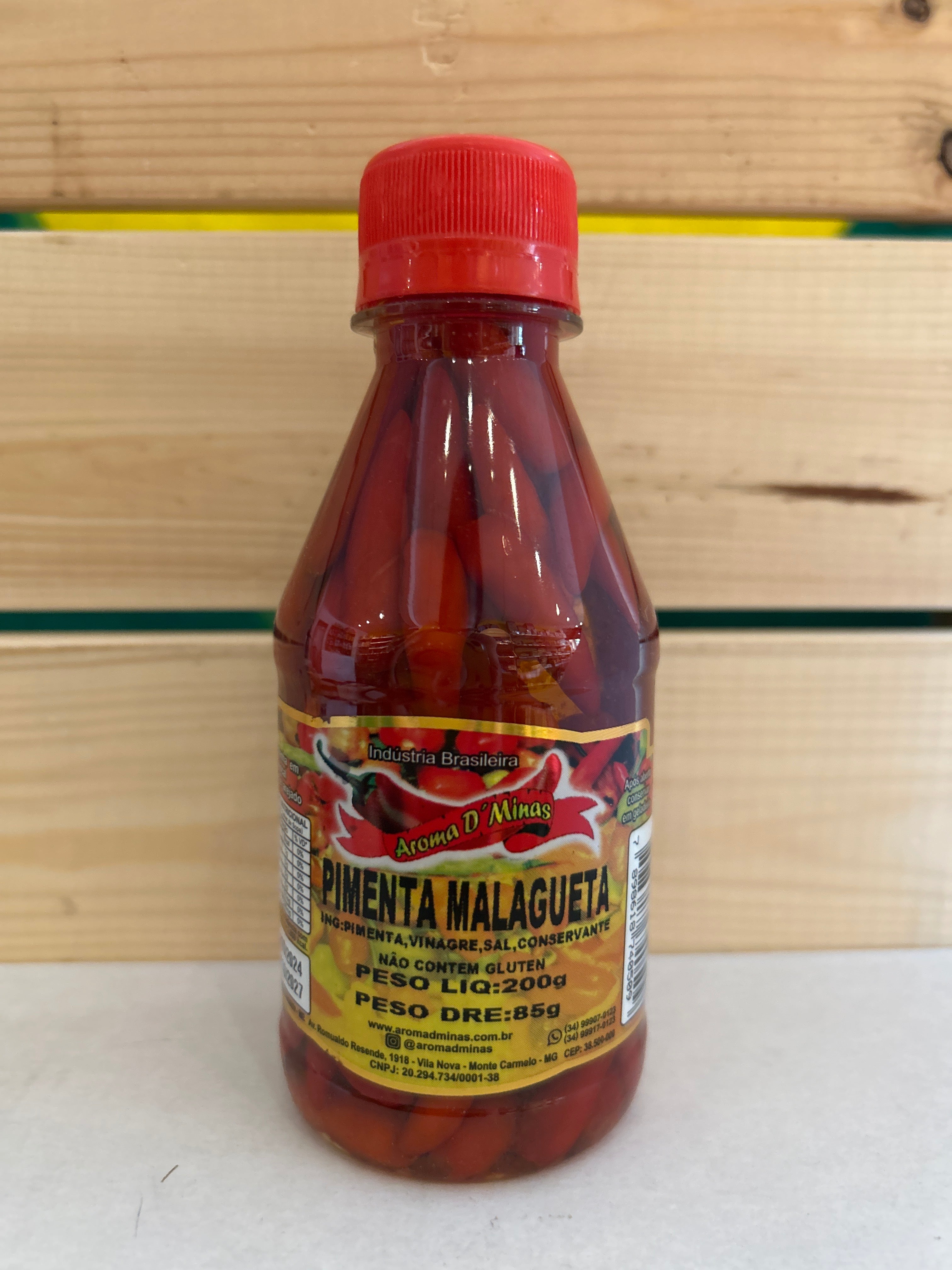 Piments Malagueta (Pimenta Malagueta Vermelha) - AROMA DE MINAS - 85g