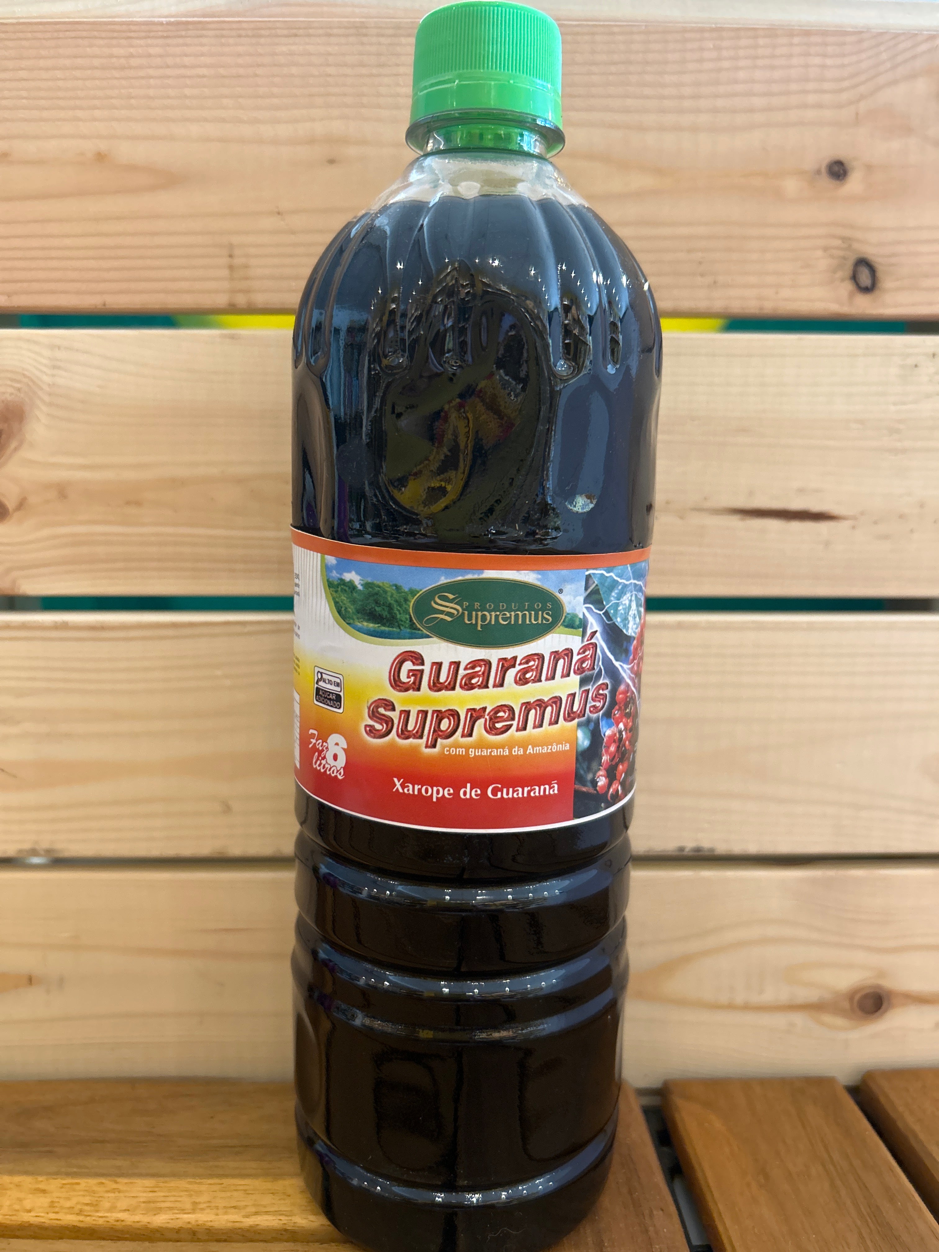 Guarana Syrup (Guaraná Syrup) - SUPREMUS - 1L