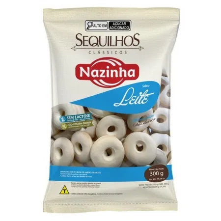 Biscotti Sequilho au Lait (Biscotto Sequilho al Latte) - Nazinha - 300g