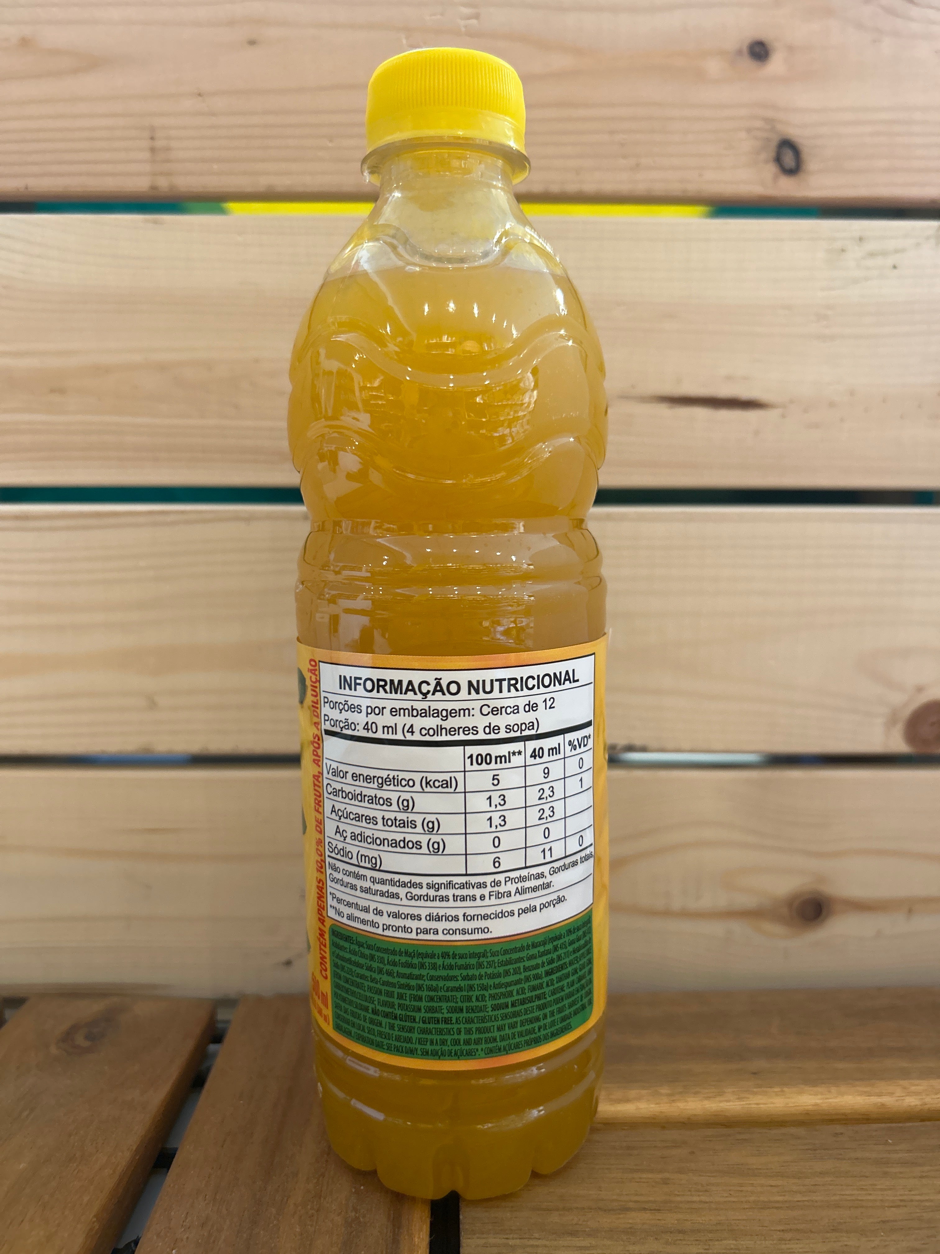 Jus de Fruits concentré (Fruits de la passion) Suco Concentrado de Maracujá DAFRUTA - 500 ml
