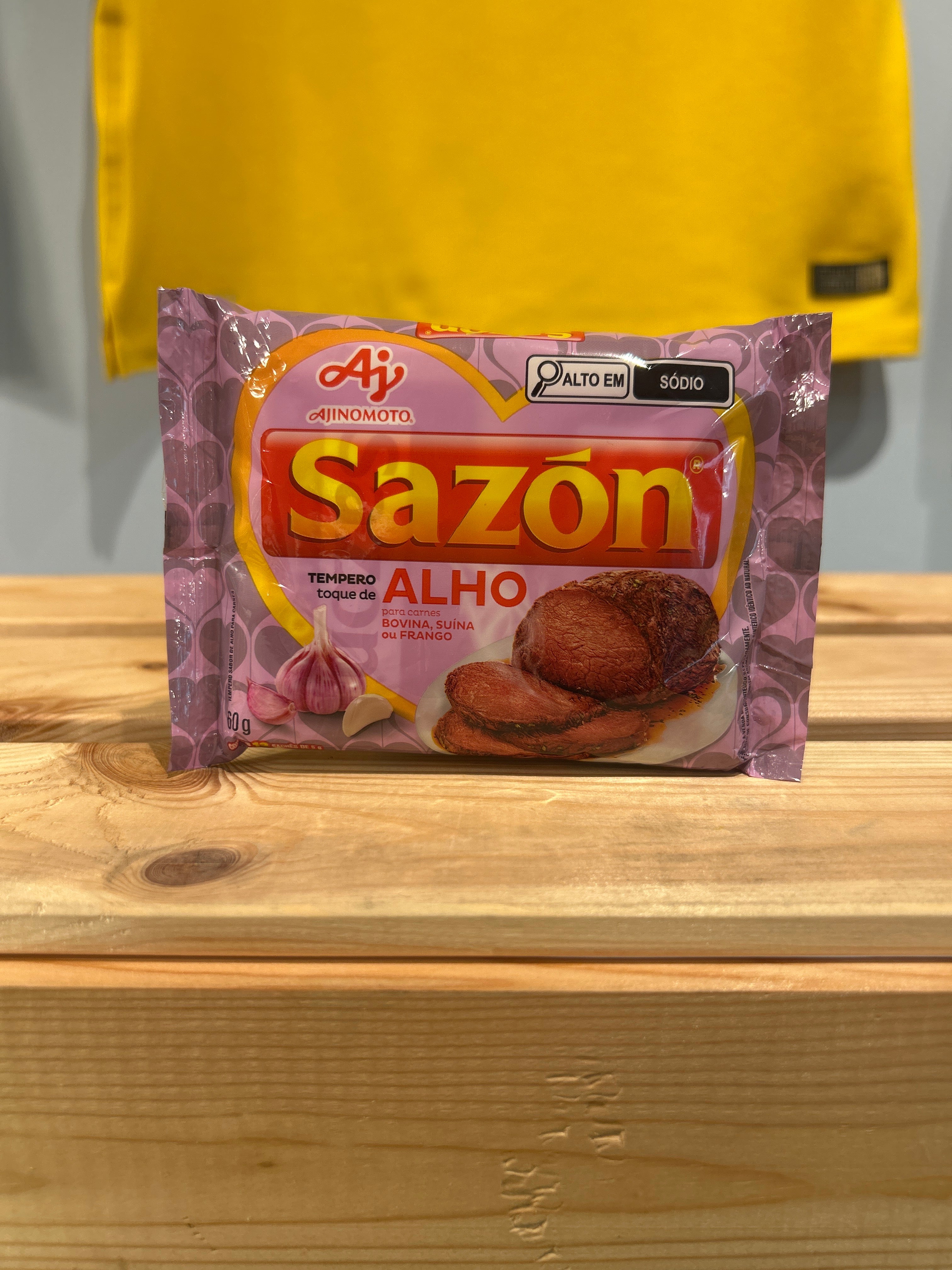 Assaisonnement ( touche d'ail ) (Tempero Toque de Alho) - SAZÓN - 60g
