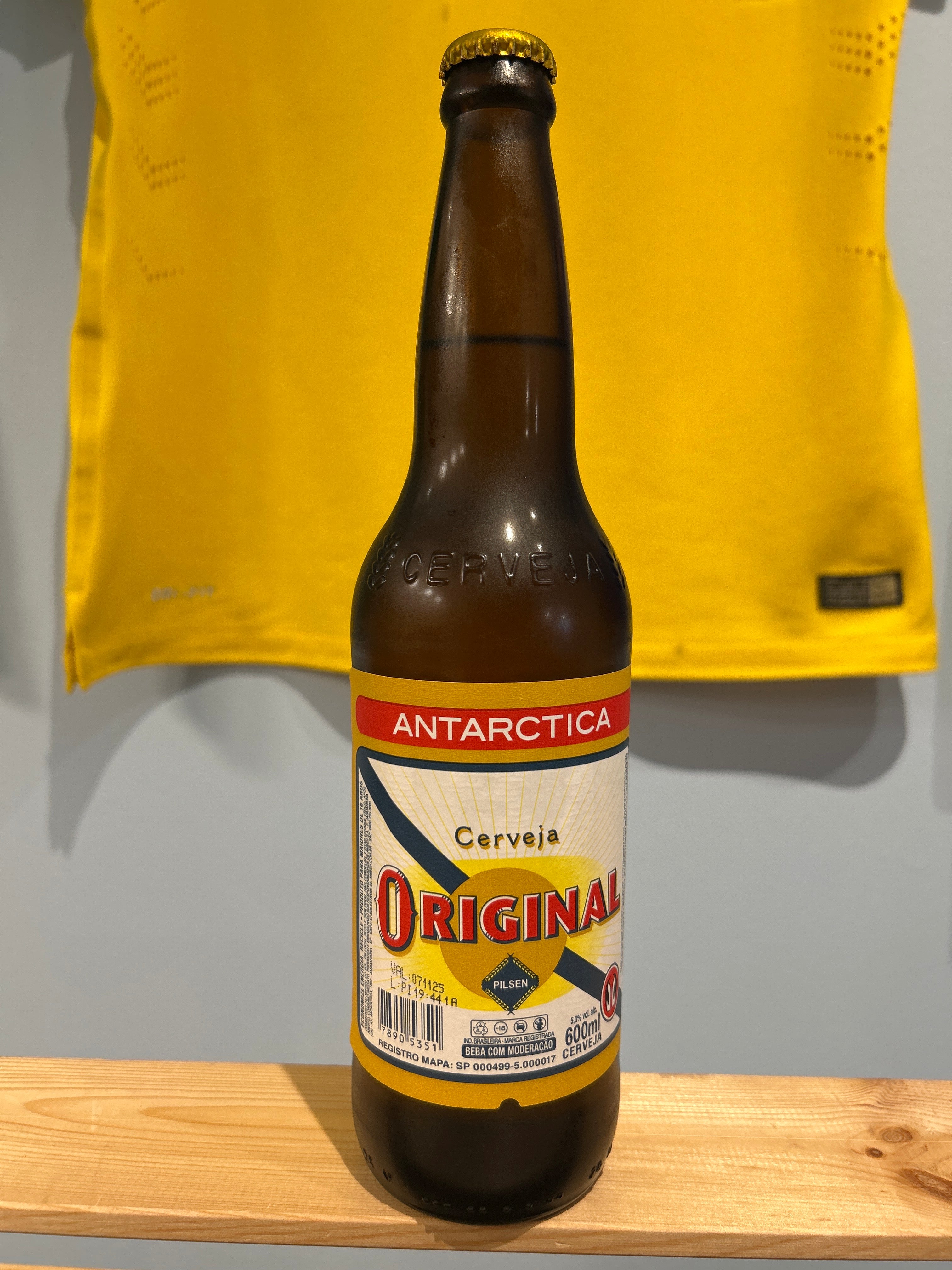 Bière brésilienne - Original Bouteille (Cerveja Original garrafa- ANTARCTICA - 600 mL