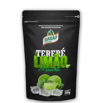 Yerba mate pour Tereré Menthe et citron (Erva Mate para Tereré Menta e Limão) BARÃO - 500g