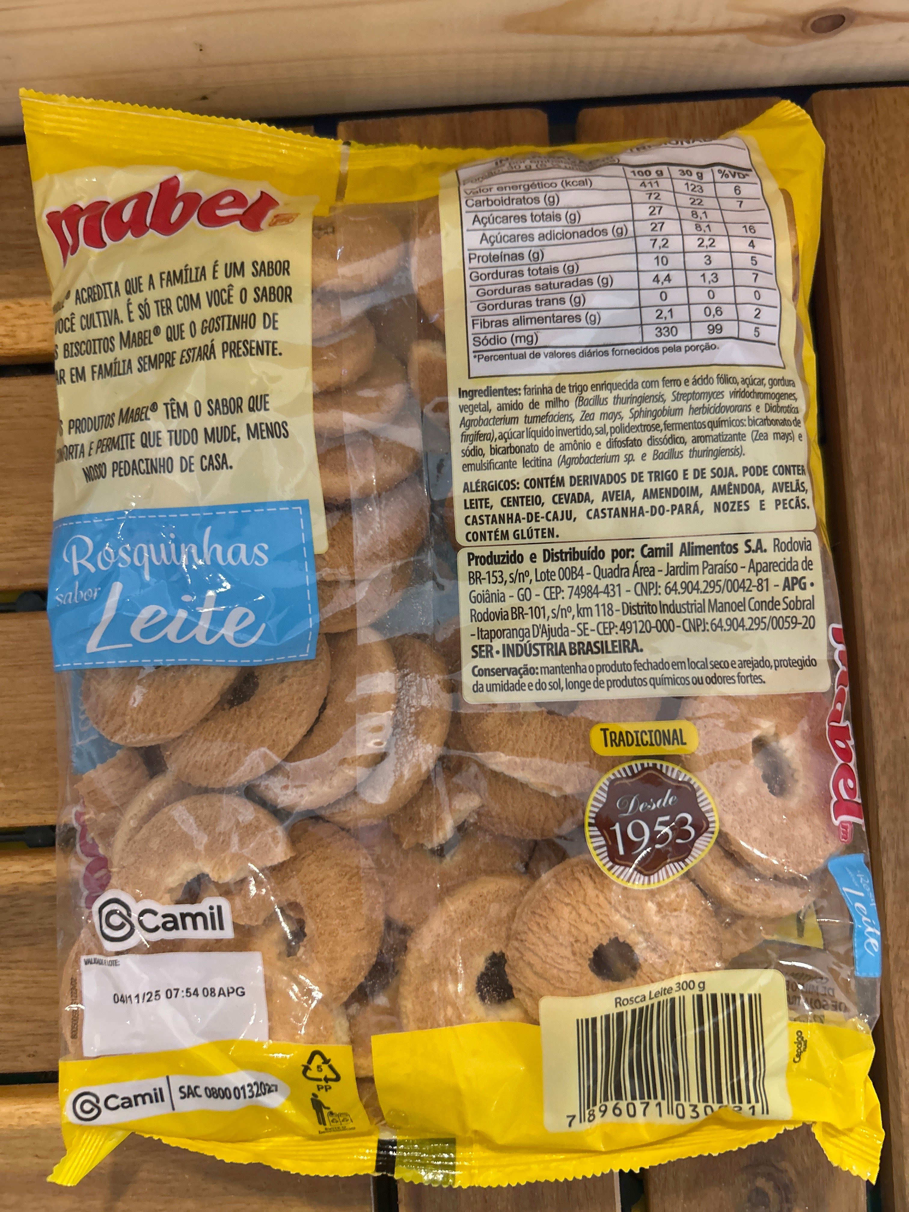 Rosquinha de Leite - MABEL - 350g