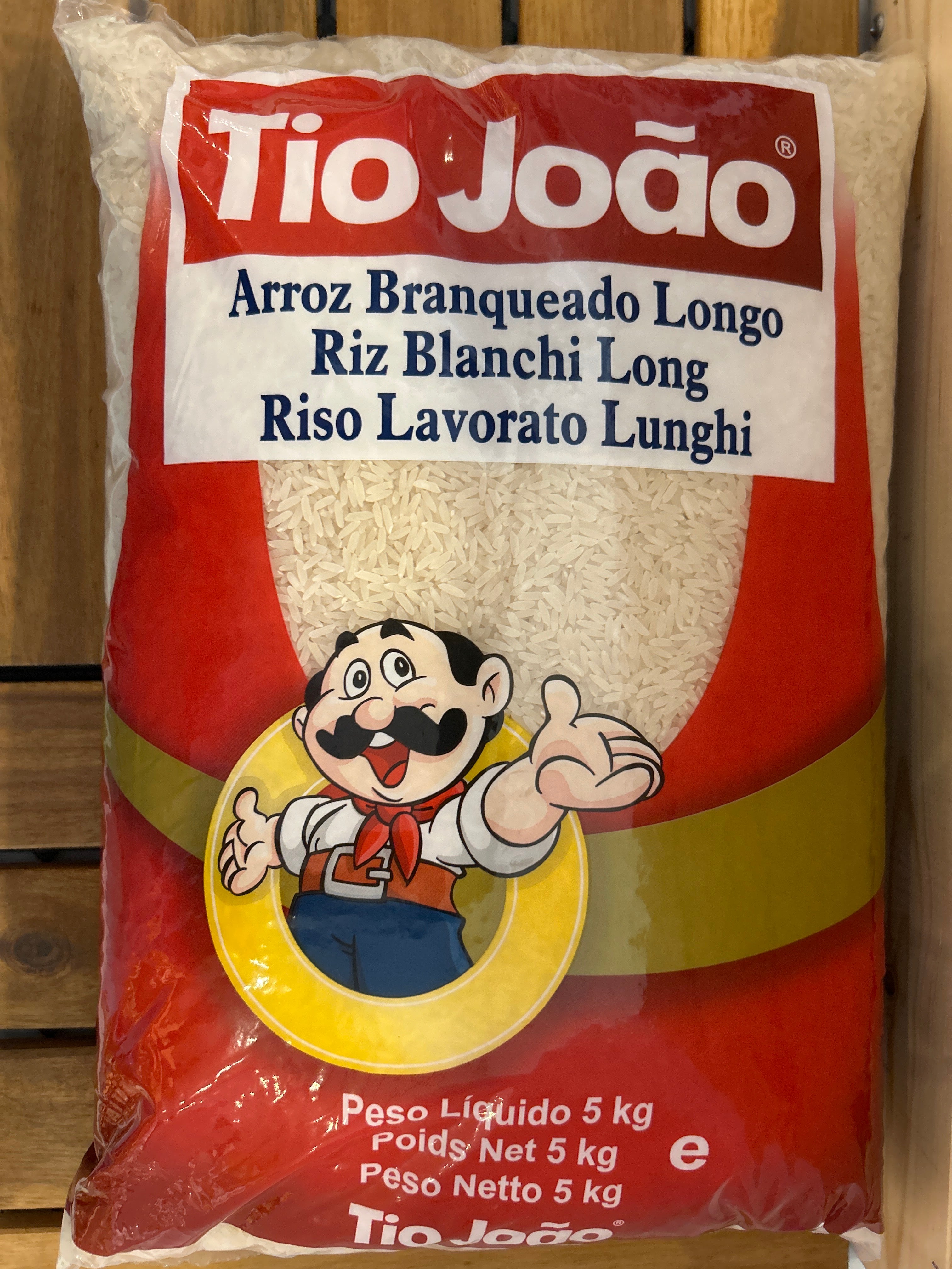 White Rice (Arroz Branco) - TIO JOÃO - 5kg