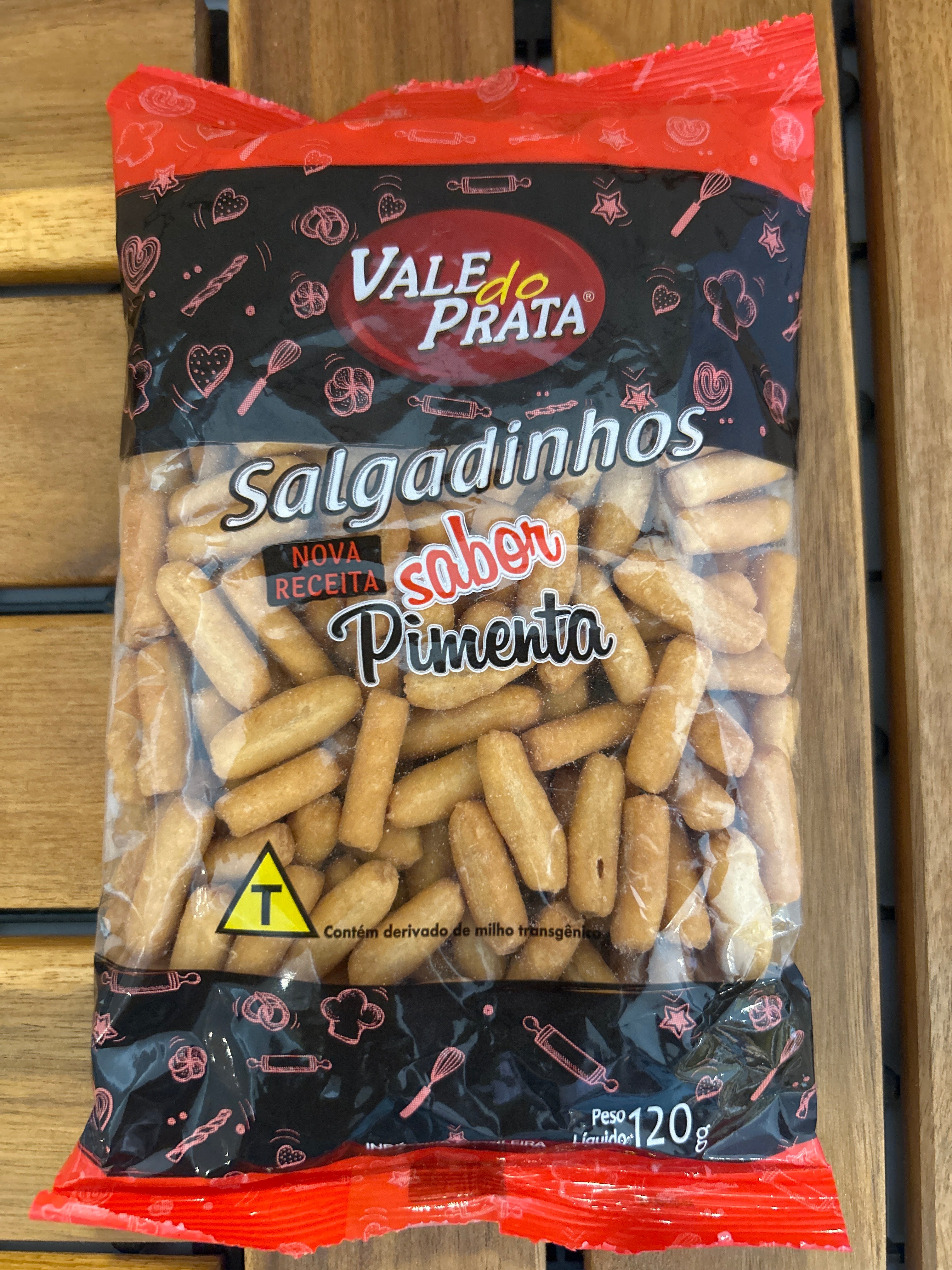 Snack au piment (Salgadinho Pimentinha) - VALE DO PRATA - 120g