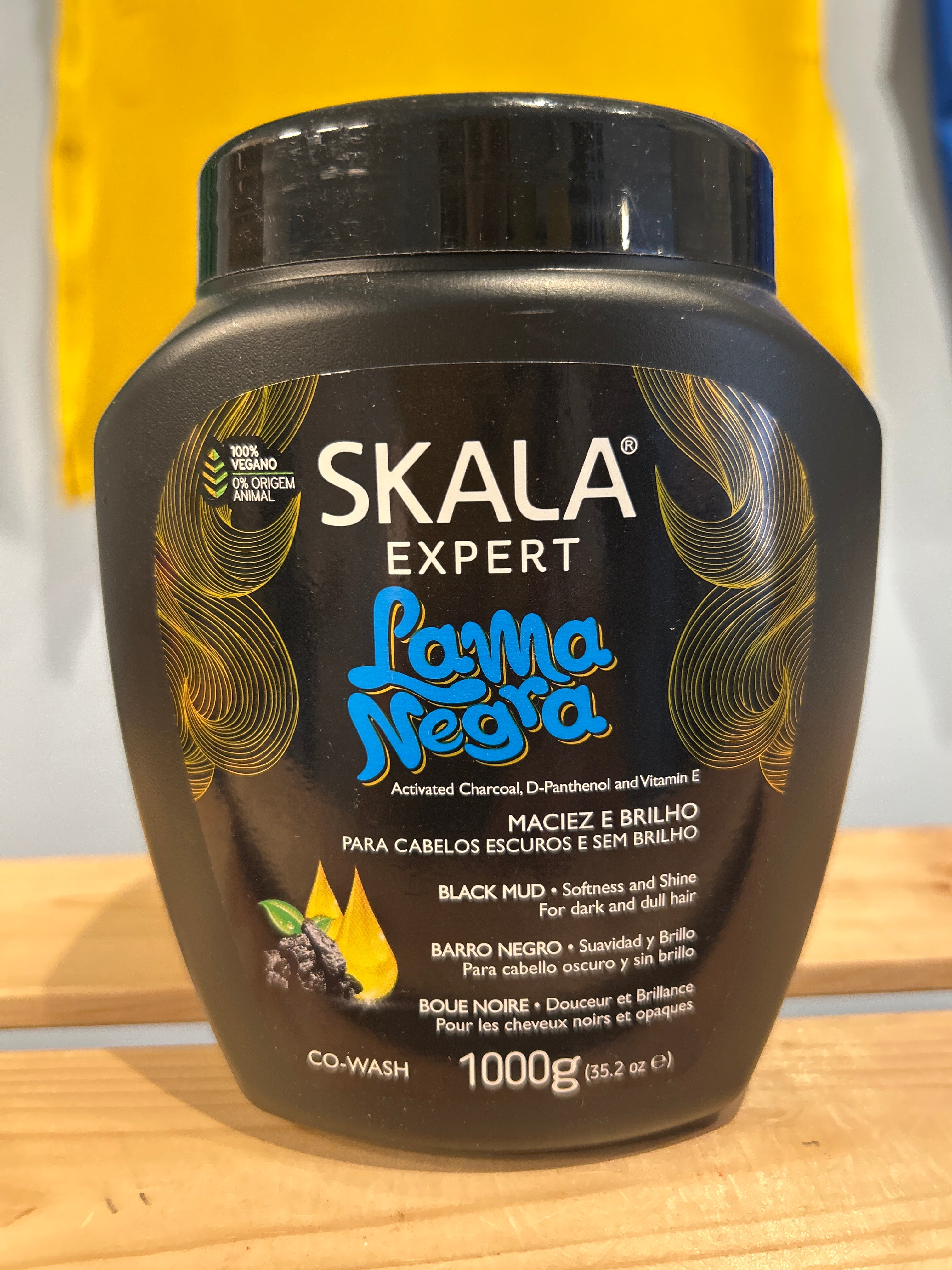 Dark Hair Cream (Black Mud Hair Cream) - SKALA - 1kg